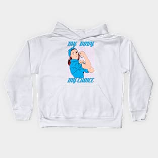 My Body My Choice Kids Hoodie